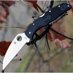 Couteau Spyderco Endura 4 Wharncliffe Lame Acier VG-10 Manche FRN Lockback Made In Japan SC10FPWCBK - Livraison Gratuite