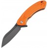 ATZ1818PBOEF Couteau Artisan Immortal Linerlock Orange D2 Black Blade G-10 Handle - Livraison Gratuite