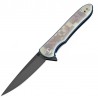 ATZ1707PBCG Couteau Artisan Shark Digital Camo G10 Handle D2 Black Blade Linerlock - Livraison Gratuite