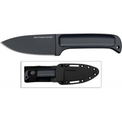 Couteau Cold Steel Drop Forged Hunter Lame Acier 52100 Manche Acier Etui Secure-Ex CS36MG - Livraison Gratuite