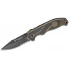 Couteau Smith&Wesson SWATT II A/O Lame Acier 8Cr13MoV Manche OD Green Aluminum SW1100058 - Livraison Gratuite