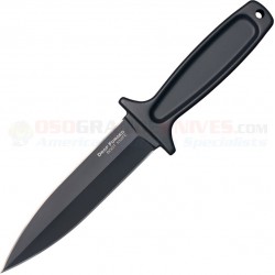 Couteau Cold Steel Drop Forged Boot Black Lame Acier 52100 Carbon Etui Secure-Ex CS36MB - Livraison Gratuite