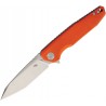Couteau CH Knives Orange Lame Tanto Acier D2 Manche G-10 Linerlock Clip CH3004OR - Livraison Gratuite