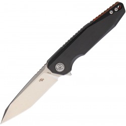 Couteau CH Knives Black Lame Acier D2 Manche G-10 Linerlock Clip CH3004BK - Livraison Gratuite