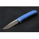 Couteau CH Knives Blue Lame Acier D2 Manche G-10 Linerlock Clip CH3002BL - Livraison Gratuite