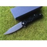 CH3008 CH Knives Black Titane Handle 9Cr18MoV Blade Ceramic ball bearing Linerlock Clip - Livraison Gratuite