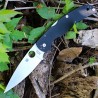 Couteau Spyderco Native Chief Lame Acier CPM-S30V Manche G-10 Lockback Clip Made In USA SC244GP - Livraison Gratuite