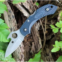 Couteau Spyderco Dragonfly 2 Emerson Lame Acier VG-10 Manche FRN Lockback Made In Japan SC28PGYW2 - Livraison Gratuite