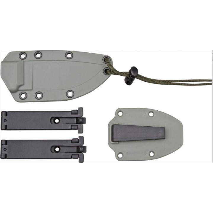COUTEAU ESEE Knives - COUTEAU RAT CUTLERY ESEE MODEL 3 Carbone 1095 MADE IN USA ES3PMDT - Livraison Gratuite