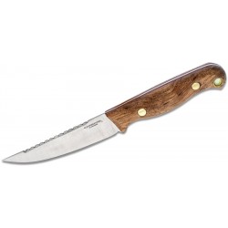 Couteau Condor Trelken Lame Acier 420HC Manche Bois Etui Cuir Made El Salvador CTK11435SS - Livraison Gratuite 