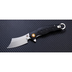 Couteau Artisan Corsair Lame Acier D2 Manche Black G-10 Linerlock Clip ATZ1828PBKC - Livraison Gratuite