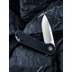 Couteau CIVIVI Elementum Black Lame Acier D2 Manche G-10 Linerlock Clip CIVC907A - Livraison Gratuite