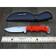 Couteau Gerber Freeman Guide Orange Lame Acier 5Cr13MoV Manche TacHide Etui Nylon G3584 - Livraison Gratuite