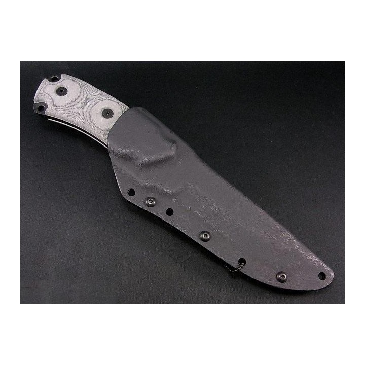 Couteau de Survie Tops Knives Steel Eagle Lame Acier 1095 Manche Micarta Etui Kydex Made In USA TP105HP - Livraison Gratuite