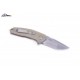 Couteau Ultra-X Cobra Desert Lame Acier 440C Manche G-10 Linerlock Clip UXHK215F - Livraison Gratuite