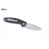 Couteau Ultra-X Ripple Black Lame Acier D2 Manche G-10 Linerlock Clip UXHK214H - Livraison Gratuite