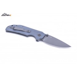 Couteau Ultra-X Rye Grey Lame Acier D2 Manche G-10 Linerlock Clip UXHK213F - Livraison Gratuite