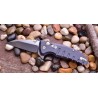 HO24162 Hogue Elishewitz X1 Microflip CPM-154 Wharncliffe Blade Gray Aluminum Handles USA - Livraison Gratuite