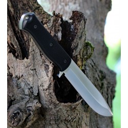 Couteau Tactical Fallkniven A1x Survival Acier Lam.CoS Manche Thermorun Etui Zytel Made Sweden FNA1X - Livraison Gratuite