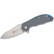Couteau Steel Will Modus F25M-14 Lame Acier D2 Satin Manche FRN Gray SMGF25M14 - Livraison Gratuite