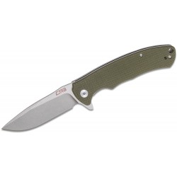 Couteau CJRB Cutlery Taiga Green Lame Acier D2 Manche G10 Linerlock Clip J1903GNF - Livraison Gratuite