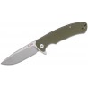 Couteau CJRB Cutlery Taiga Green Lame Acier D2 Manche G10 Linerlock Clip J1903GNF - Livraison Gratuite