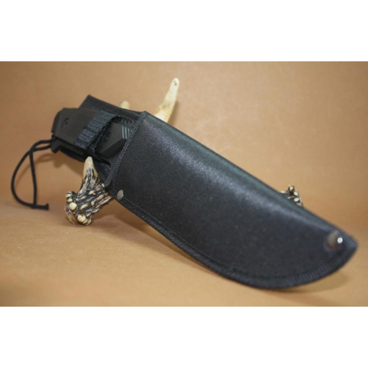 Couteau Tactical MTech Combat Knife Black Acier 440 Couteau Bushcraft MT621BK - Livraison Gratuite