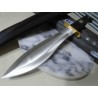 Couteau Kukri Machette Big Bad Bolo Bowie Lame Acier Inox Manche Rubber Etui Nylon CN211491 - Livraison Gratuite