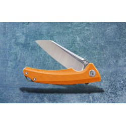 Couteau Bestech Knives Texel Orange Lame Acier D2 Manche G-10 Linerlock Clip BTKG21D2 - Livraison Gratuite