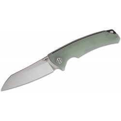 Couteau Bestech Knives Texel Jade Lame Acier D2 Manche G-10 Linerlock Clip BTKG21B1 - Livraison Gratuite