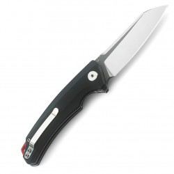 Couteau Bestech Knives Texel Black Lame Acier D2 Manche G-10 Linerlock Clip BTKG21A2 - Livraison Gratuite