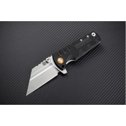 Couteau Artisan Proponent Black Lame Acier D2 Manche G10 Linerlock Clip ATZ1820PBKF - Livraison Gratuite