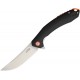 Couteau CJRB Gobi Black Lame Acier D2 Stonewash Manche G10 Linerlock Clip J1906BKC - Livraison Gratuite