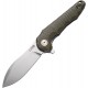 Couteau CJRB Mangrove Green Lame Acier D2 Manche G10 Linerlock Clip J1910GNC - Livraison Gratuite