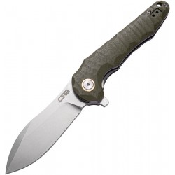 Couteau CJRB Mangrove Green Lame Acier D2 Manche G10 Linerlock Clip J1910GNC - Livraison Gratuite