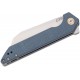 Couteau CJRB Rampart Grey G10 Lame Acier D2 Stonewash Manche G10 Linerlock Clip J1907GYF - Livraison Gratuite