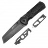 Couteau Multifonctions Mtech Multi Tool Lame Acier 3Cr13 Manche Aluminium MT1104BK - Livraison Gratuite