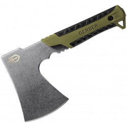 Hachette Gerber Pack Hatchet OD Lame Acier Inox Manche Abs Etui Nylon G3482 - Livraison Gratuite