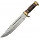 Lot de 10 Couteaux De Chasse Bowie Pakkawood Leather Lame Acier Inox PA203413 - Livraison Gratuite