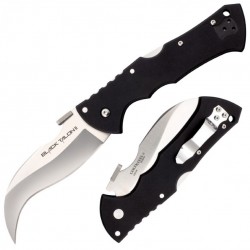 Couteau Cold Steel Black Talon II Lame Acier S35VN Manche G-10 Tri-Ad lock CS22B - Livraison Gratuite