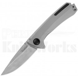 Couteau Kershaw Comeback Lame Acier 8Cr13MoV Manche Acier Framelock Clip KS2055 - Livraison Gratuite