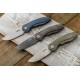 Couteau MKM Viper Timavo Lame Acier M390 Manche Green Micarta Linerlock Clip Italy MKMV027 - Livraison Gratuite