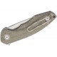 Couteau MKM Viper Timavo Lame Acier M390 Manche Green Micarta Linerlock Clip Italy MKMV027 - Livraison Gratuite