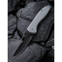 Couteau CIVIVI Picaro C916 Gray Lame Acier D2 Manche G10 Linerlock Clip CIVC916C - Livraison Gratuite