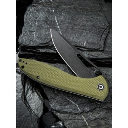 Couteau CIVIVI Picaro C916A Od Green Lame Acier D2 Manche G10 Linerlock Clip CIVC916A - Livraison Gratuite