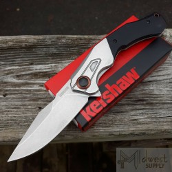 Couteau Kershaw Payout A/O Lame Acier D2 Manche G10 Framelock Clip KS2075 - Livraison Gratuite