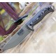 Couteau ESEE Esee-5 Dark Earth Manche Coyote Brown/Black G10 Acier Carbone 1095 Etui Kydex USA ES5PDE0005 - Livraison Gratuite