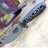 Couteau ESEE Esee-3 Dark Earth Manche Coyote/Black G10 Acier Carbone 1095 Etui Made USA ES3PMDE005 - Livraison Gratuite