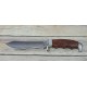 Couteau de Chasse Survie Browning Red Sandalwood Handle Lame Acier Inox Etui Nylon BR0157 - Livraison gratuite