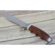Couteau de Chasse Survie Browning Red Sandalwood Handle Lame Acier Inox Etui Nylon BR0157 - Livraison gratuite